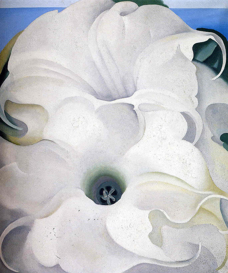 Georgia O' Keeffe Painting by Virginia Garney - Fine Art America