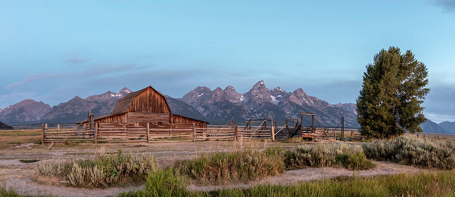 Grand Teton National Park In Wyoming Early Morning #52 Photograph by Alex Grichenko