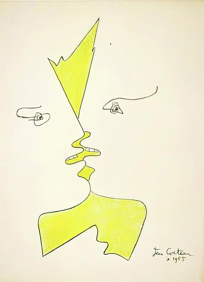 Jean Cocteau Art Painting by TAWARIK Shop - Fine Art America