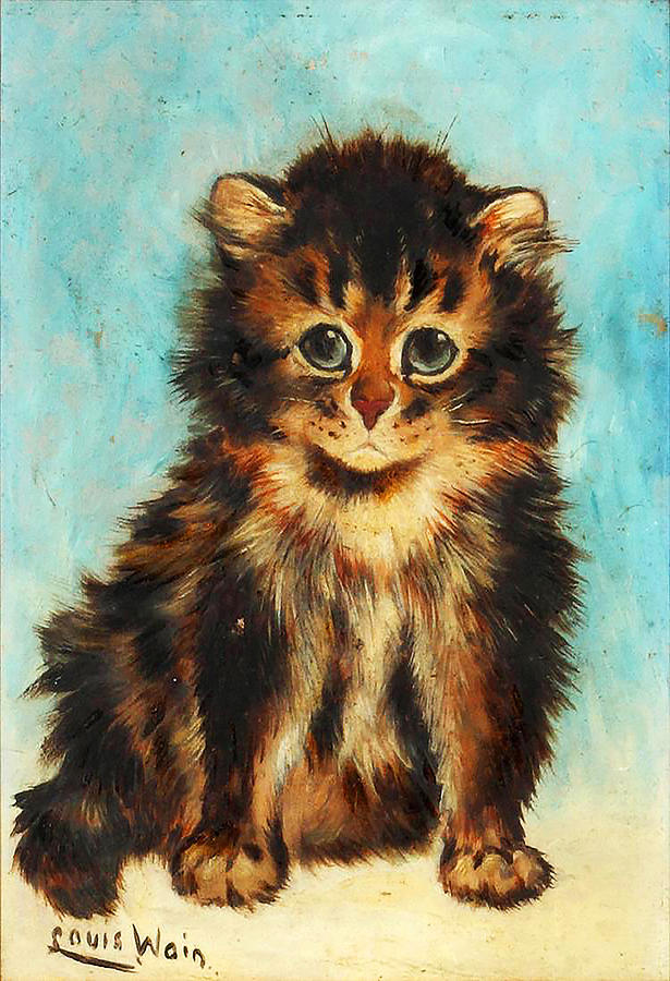 Louis Wain Painting By Ahmed Karimi Fine Art America   52 Louis Wain Ahmed Karimi 