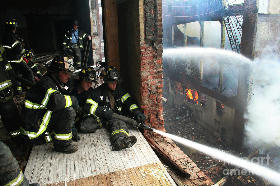 May 2nd 2006 Spectacular Greenpoint Terminal 10 Alarm Fire in Brooklyn, NY  by Steven Spak