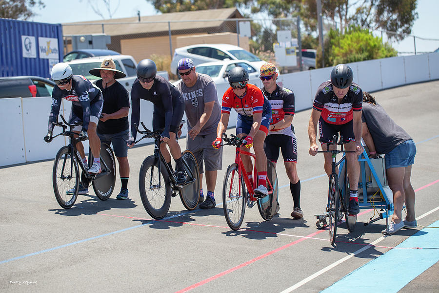 SCNCA Masters State Track Cycling Championships 2019 #52 Photograph by Dusty Wynne