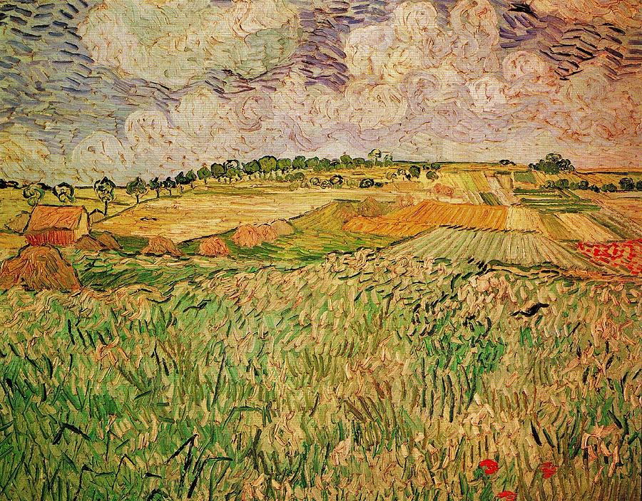 52 Vincent Van Gogh Plain Near Auvers Painting By Vincent Van Gogh