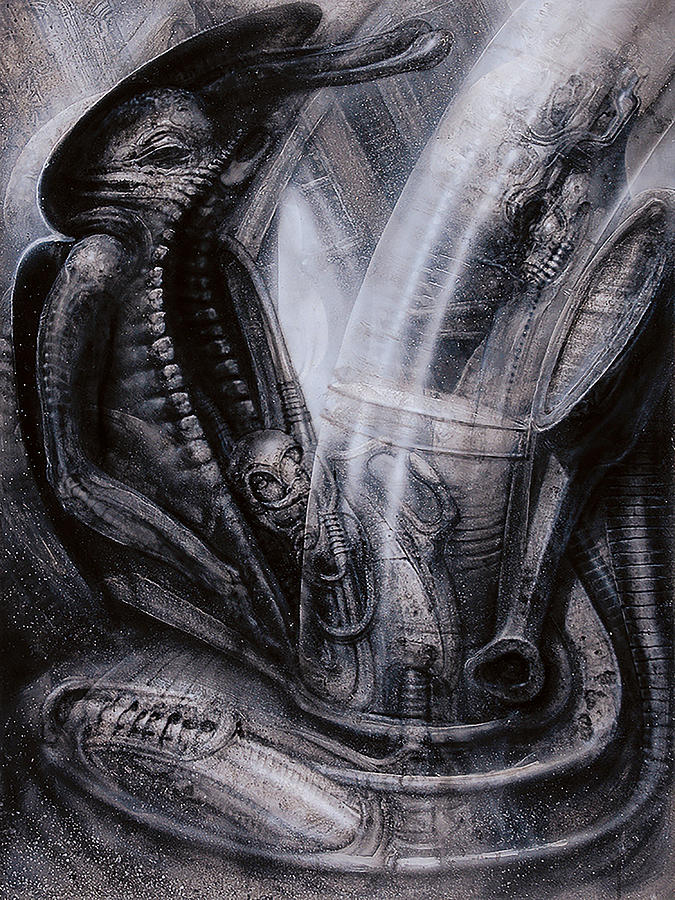 Hans Ruedi Giger Painting by Emma Ava - Fine Art America