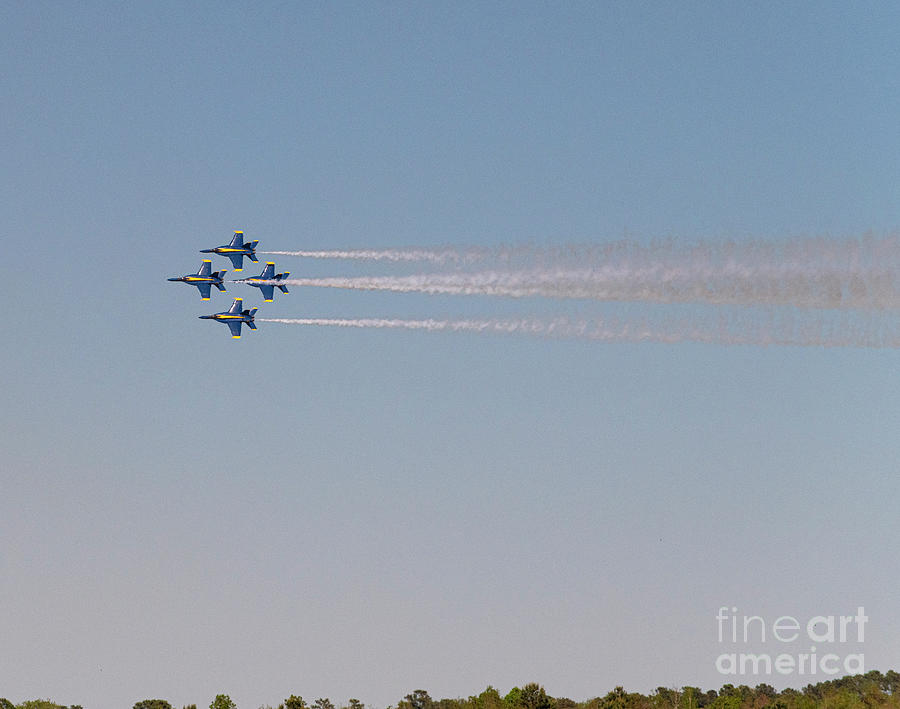 Strike Team - Blue Angels Photograph by Dale Powell