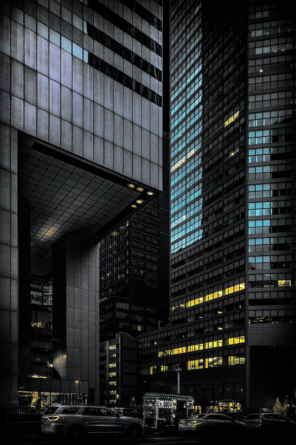 53rd And Lex At Night Photograph by Chris Lord 53rd And Lex At Night Photograph by Chris Lord