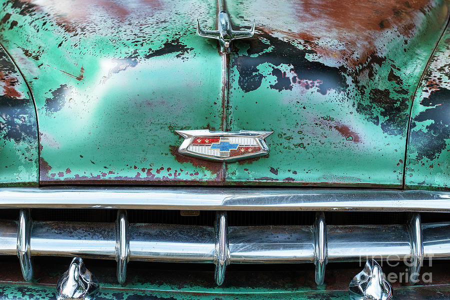 54 Chevy Rust and Paint Photograph by Tim Gainey