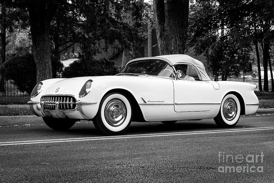 54 Corvette Convertible #54 Photograph by Dennis Hedberg