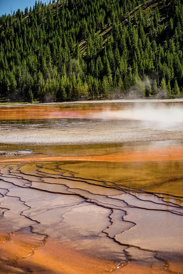 Grand Prismatic Spring in Yellowstone National Park #54 Photograph by Alex Grichenko