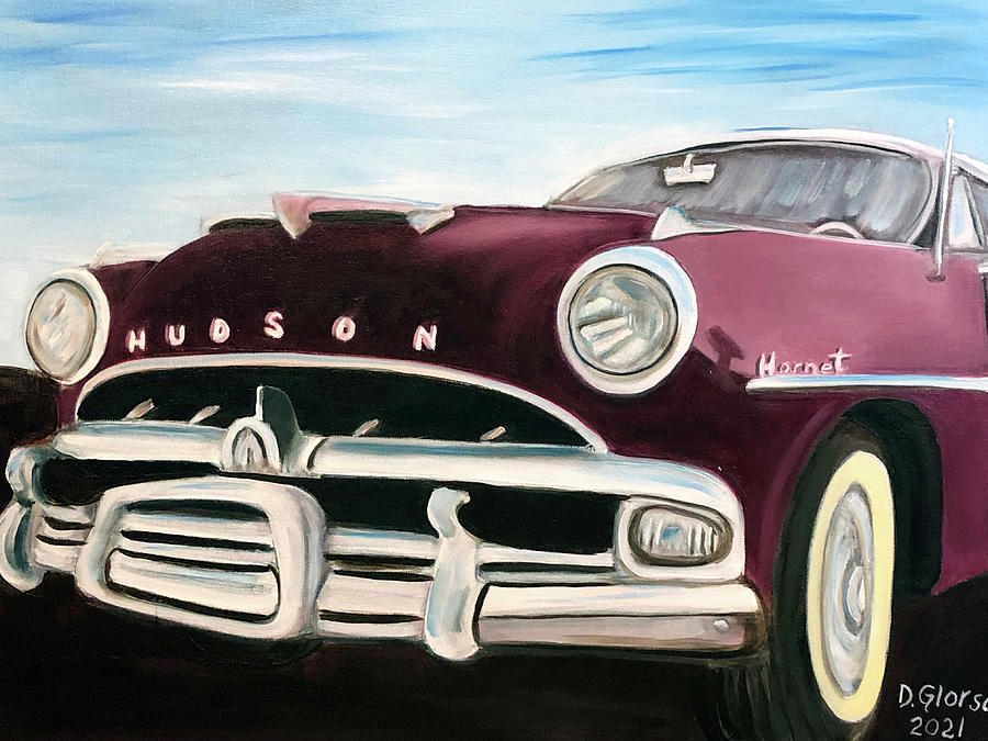 54 Hudson frontview Painting by Dean Glorso