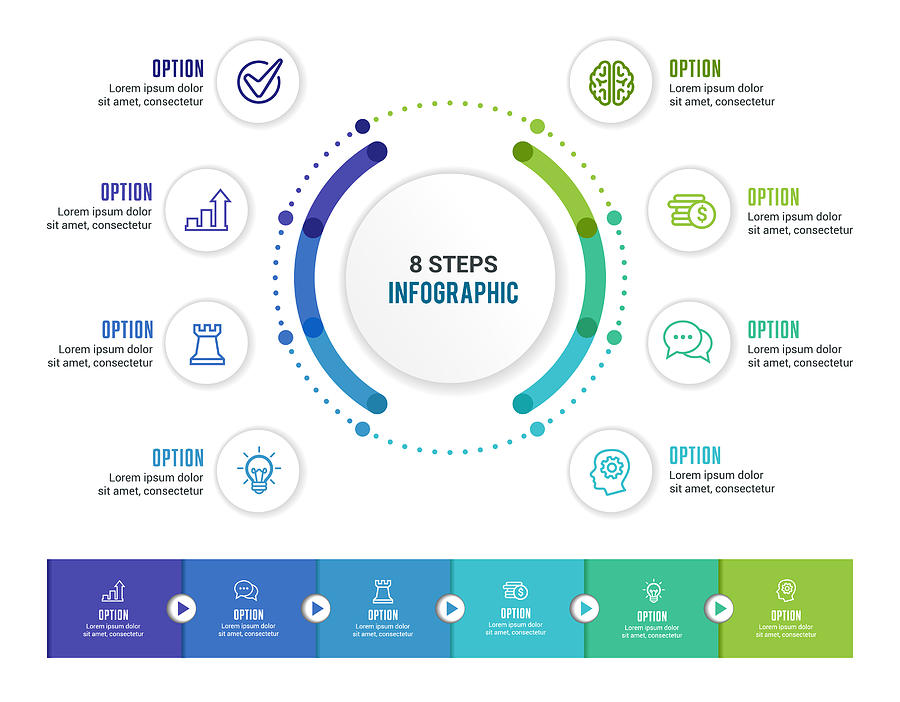 Infographic Elements Drawing by Artvea Infographic Elements Drawing by Artvea