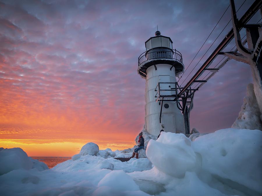 St. Joseph Michigan Lighthouse Photograph By Molly Pate - Fine Art America