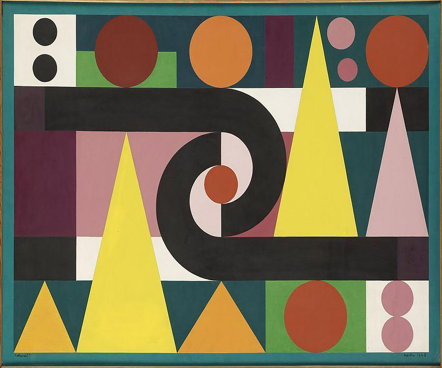 Auguste Herbin Painting by Henri Karimi - Fine Art America