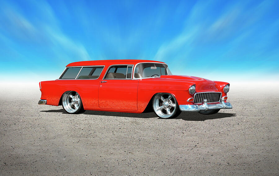 55 Nomad Photograph by Mike McGlothlen
