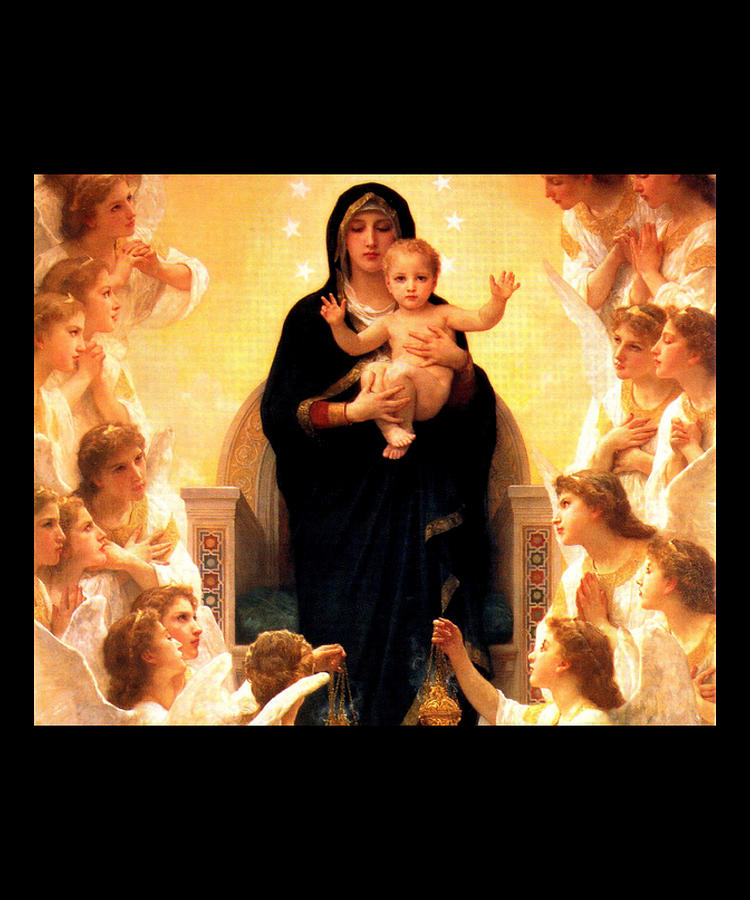 Religious Mary Mother Of God Digital Art by The Pristine Artist