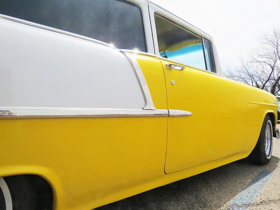 55 Chevy Two Tone Wagon Photograph by Frederick Hahn | Fine Art America