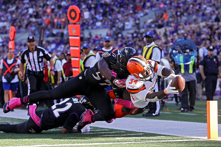 Cleveland Browns v Baltimore Ravens #56 Photograph by Patrick Smith