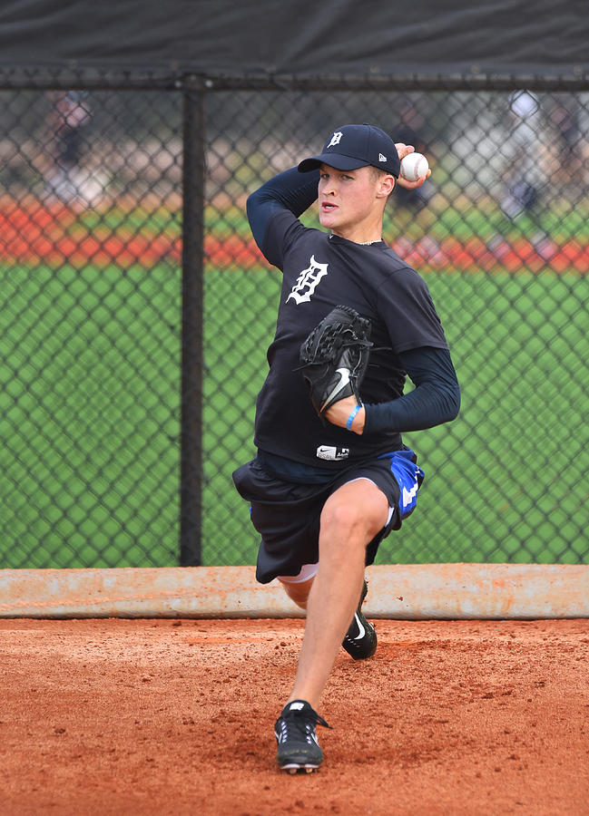 Detroit Tigers Workouts #56 Photograph by Mark Cunningham