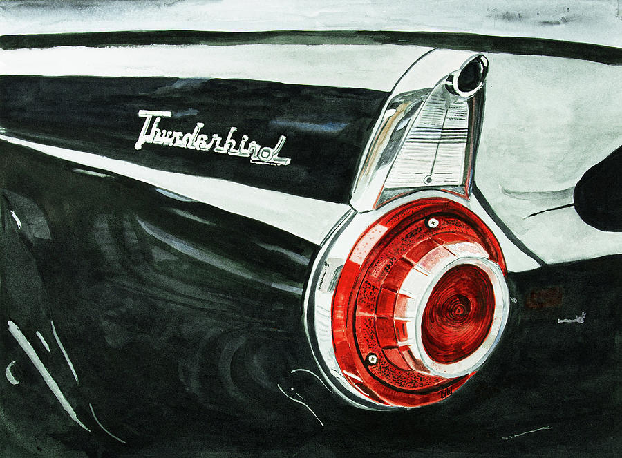 Thunderbird Painting - 56 Thunderbird Tribute by Bibi Gromling