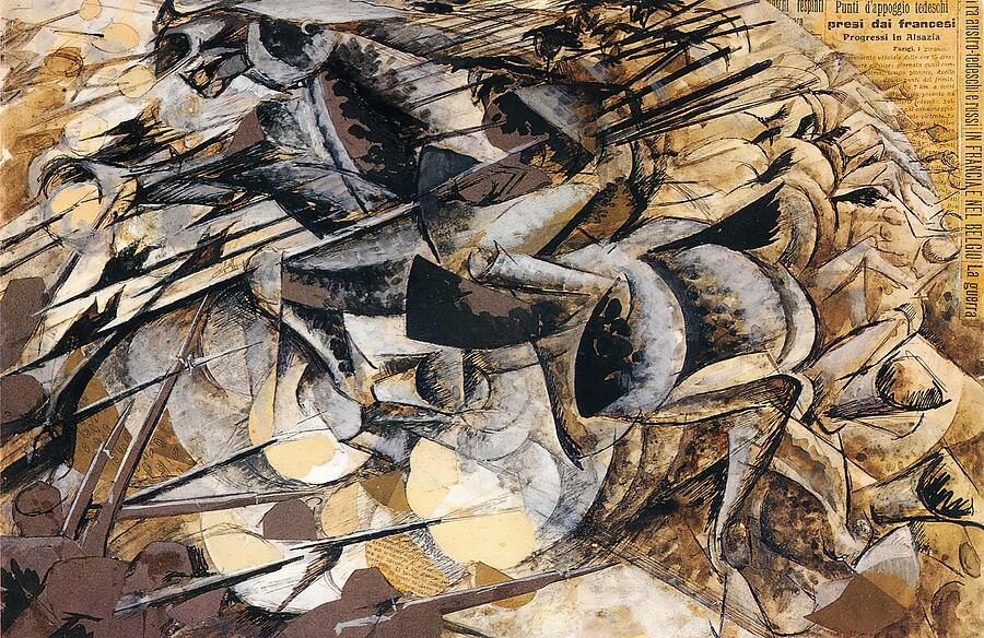Abstract Painting - Umberto Boccioni #56 by Umberto Boccioni