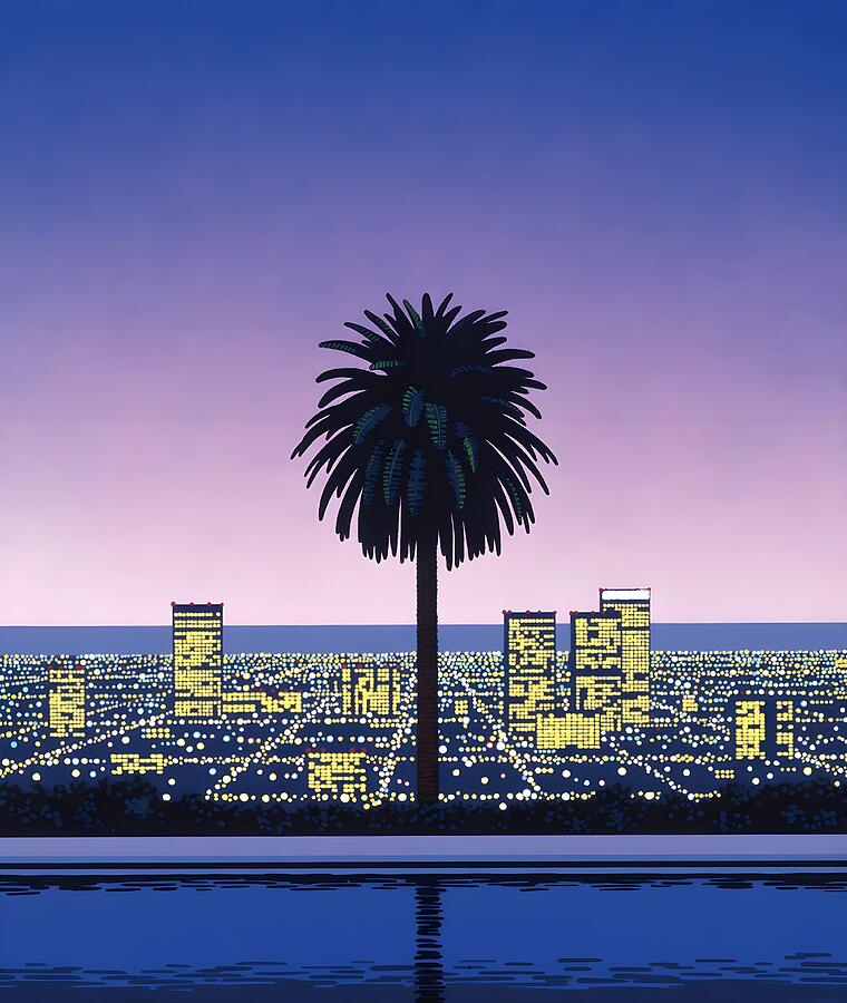 Sunset Painting - Hiroshi Nagai #57 by Hiroshi Nagai