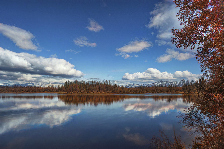 Reflections Lake Palmer Alaska Photograph by Robert Braley - Pixels