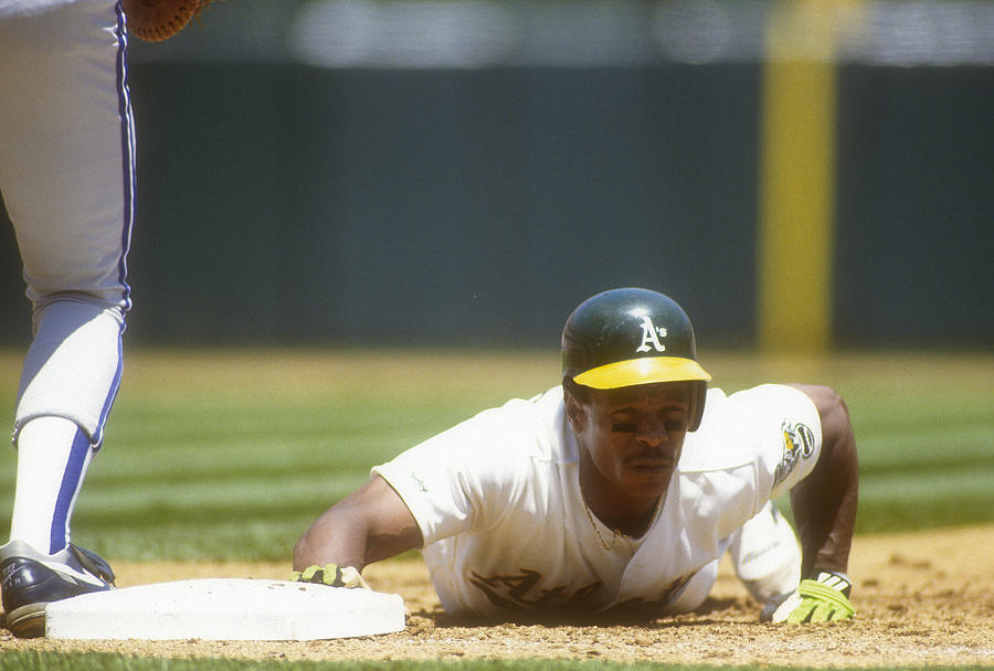 Rickey Henderson #57 Photograph by Focus On Sport