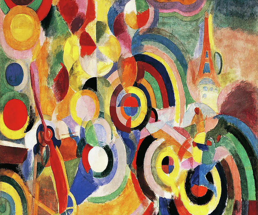 Robert Delaunay Painting by Henri Karimi - Pixels