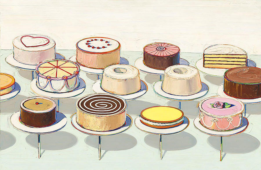 Wayne Thiebaud Painting by Issam Lachtioui - Pixels