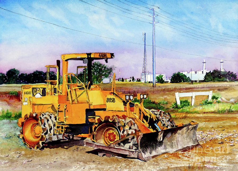 #577 Compactor #577 Painting by William Lum