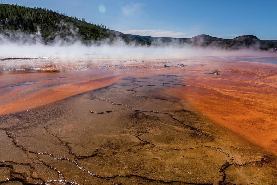 Grand Prismatic Spring in Yellowstone National Park #58 Photograph by Alex Grichenko