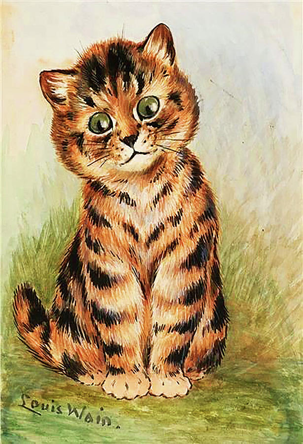 Louis Wain Painting By Ahmed Karimi Fine Art America   58 Louis Wain Ahmed Karimi 