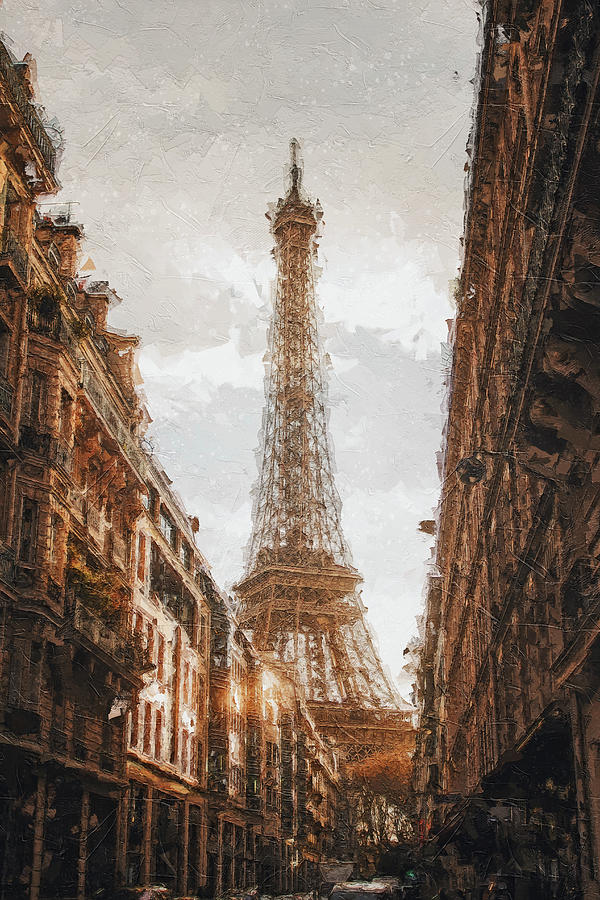 Paris is Forever #58 Digital Art by TintoDesigns