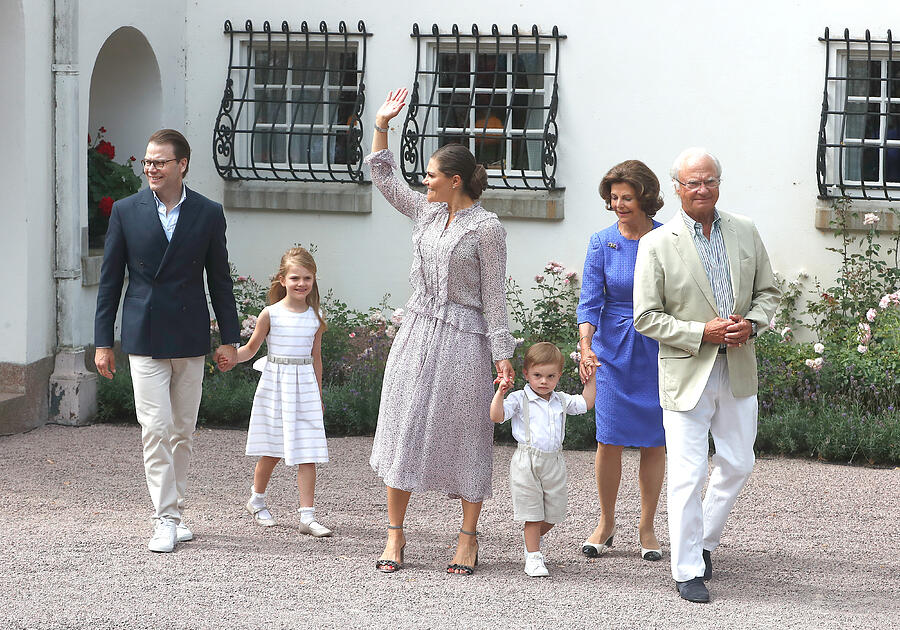 The Crown Princess Victoria of Swedens Birthday Celebrations #58 Photograph by Michael Campanella