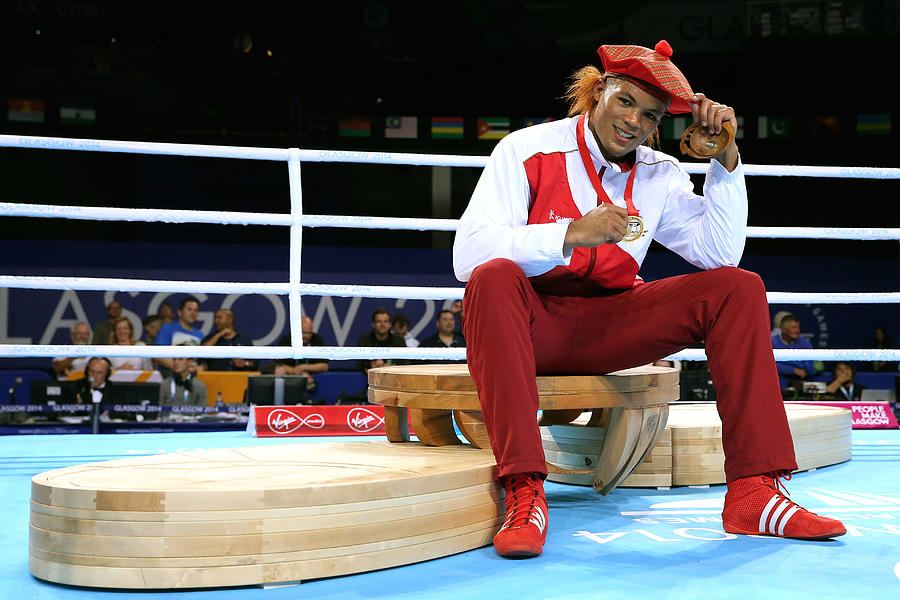 20th Commonwealth Games - Day 10: Boxing #59 Photograph by Alex Livesey