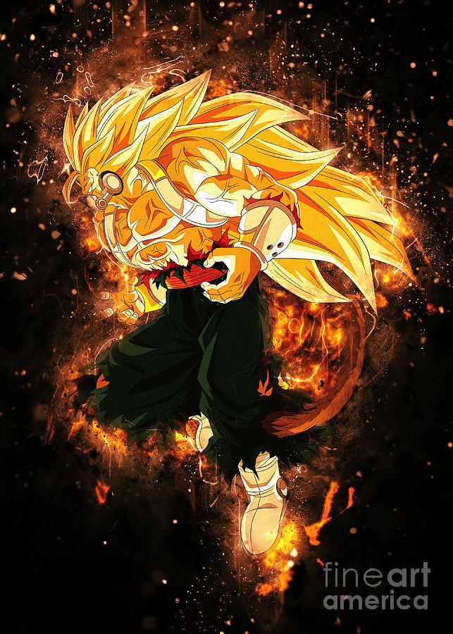 Dragon Ball Z, DBZ, Super Saiyan, Goku, hero Poster #99 Digital