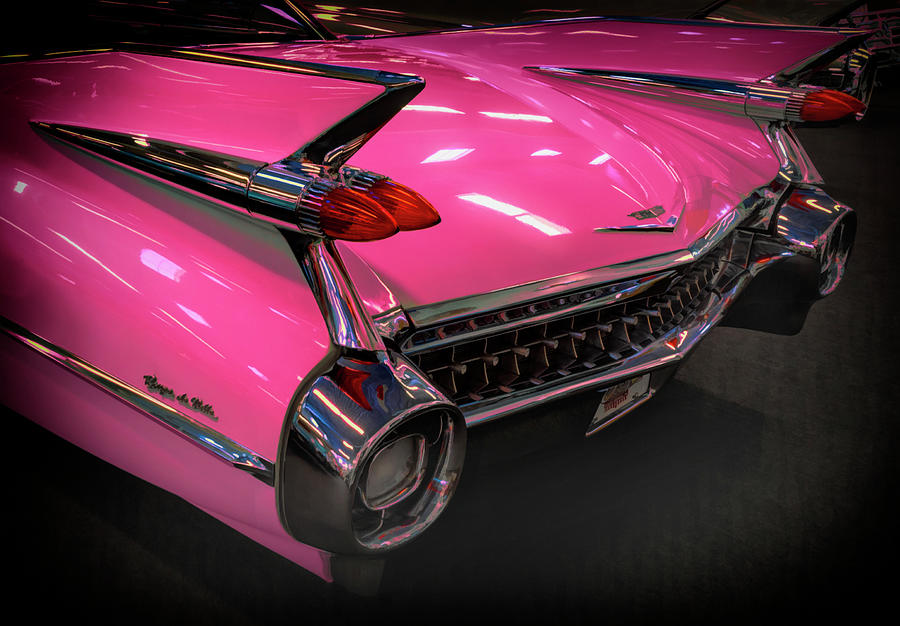 59 Pink Cadillac Photograph by ARTtography by David Bruce Kawchak