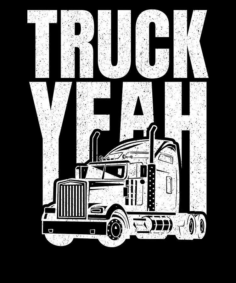 I'm Essential Truck Driver Trucker Funny Graphic by Too Sweet Inc ·  Creative Fabrica