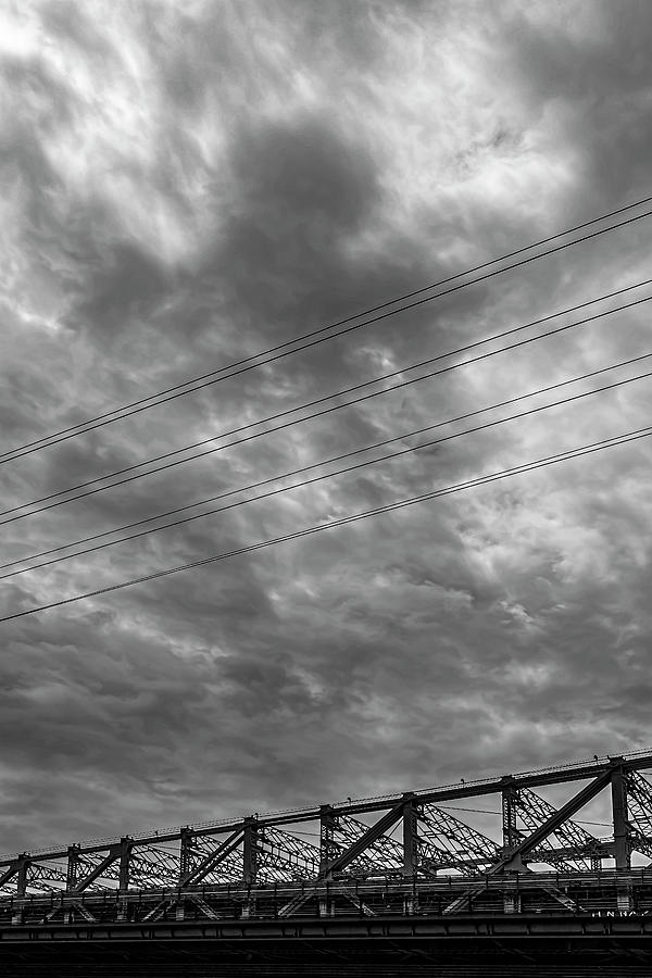 59th Street Bridge Sky And Clouds Photograph