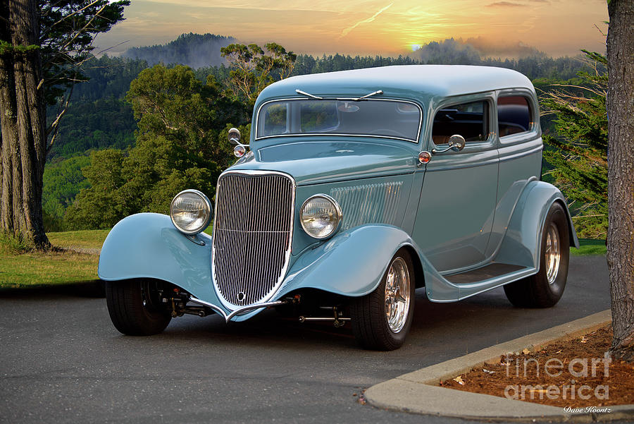 1934 Ford Two-Door Sedan #6 Photograph by Dave Koontz