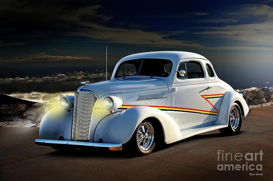 1937 Chevrolet Master Deluxe Coupe #6 Photograph by Dave Koontz