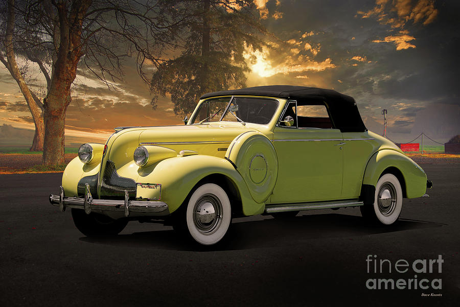 1939 Buick Century Convertible Coupe #6 Photograph by Dave Koontz