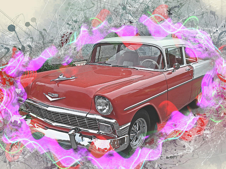 1956 Chevy Bel Air Photograph by Robert Kinser - Fine Art America