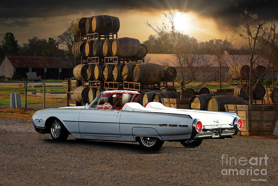 1962 Ford Thunderbird Sports Roadster #6 Photograph by Dave Koontz