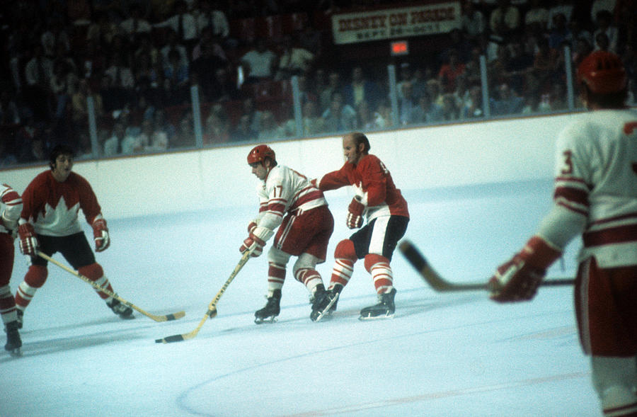 1972 Summit Series - Game 1: Canada v Soviet Union #6 Photograph by Melchior DiGiacomo