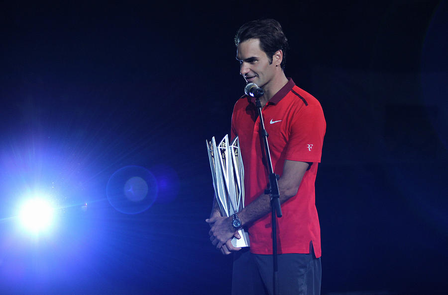 2014 Shanghai Rolex Masters 1000 - Day 8 #6 Photograph by Zhong Zhi