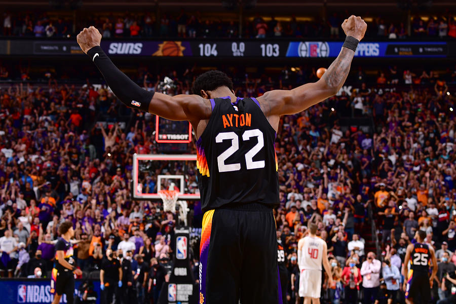 2021 NBA Playoffs - LA Clippers v Phoenix Suns #6 Photograph by Barry Gossage