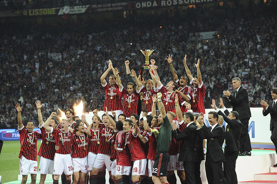 AC Milan v Cagliari Calcio - Serie A #6 Photograph by Dino Panato