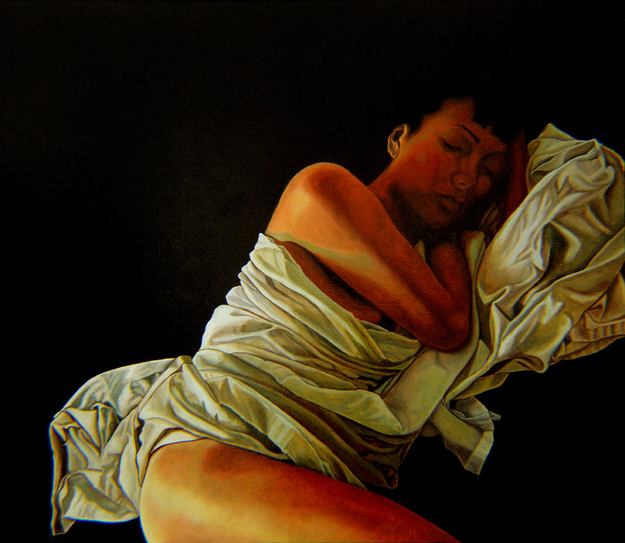 6 A.m. Painting by Thu Nguyen