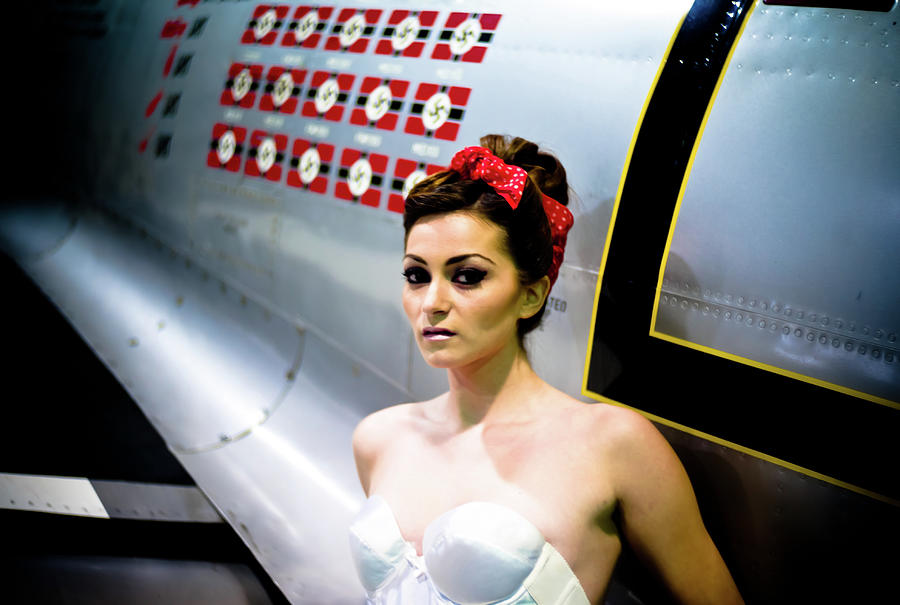 Ameican Air Power Museum, Pin Up and Airplanes #6 Photograph by Eugene Nikiforov
